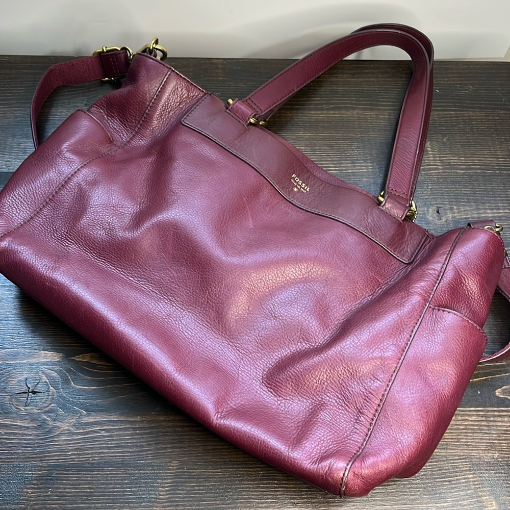 FOSSIL - Issue 1954 Leather Satchel Purse